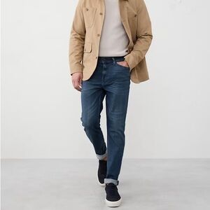 Banana Republic Travel Jean - Slim Fit - Dark Wash